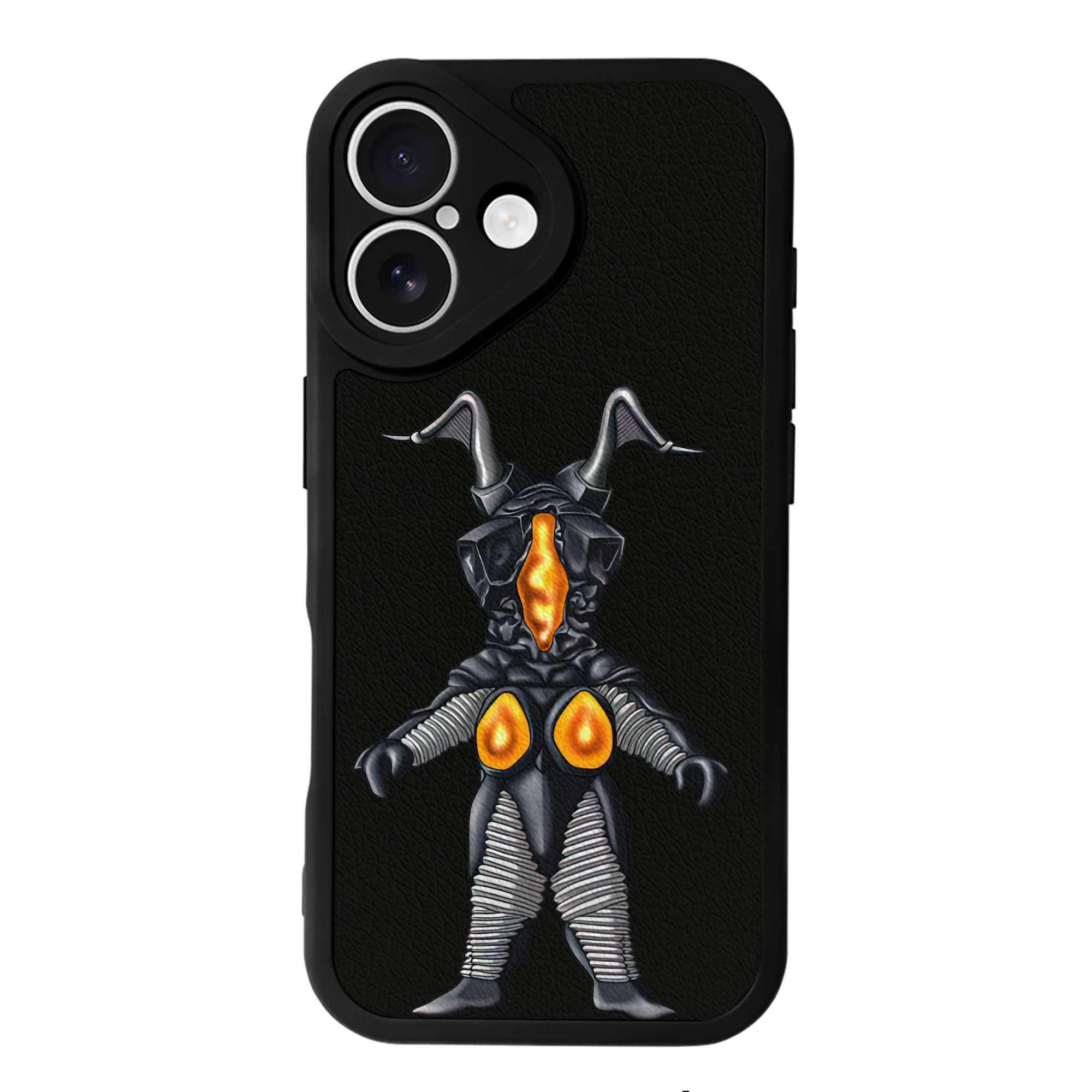 （画像用） ウルトラマン Ultraman 【iPhone 16シリーズ対応】シリコンスマホケース（レザー調） 材質：シリコン